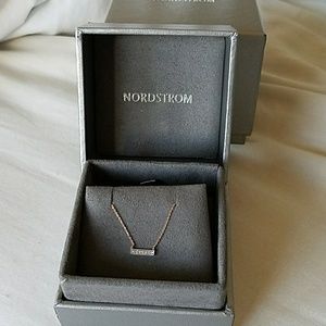 Dana Rebecca Sylvie Rose Bar Necklace